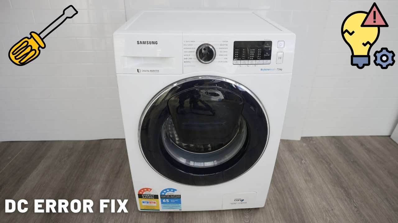 Ремонт ошибки DC стиральной машины Samsung