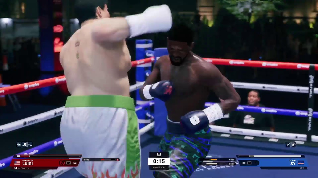 undisputed boxing game: gangzstah luigi career mode is back