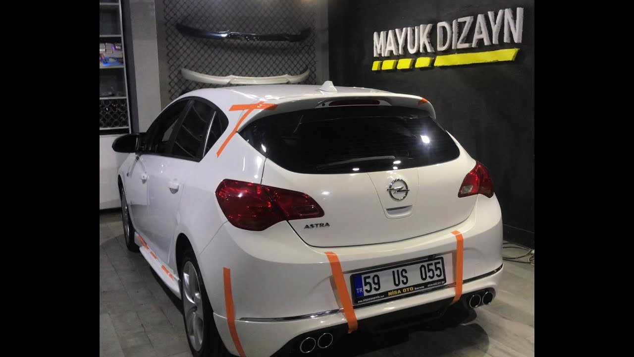 BODYKİT MONTAJI NASIL YAPILIR ? OPEL ASTRA J KASAYA ÖN EK TAKTIK !