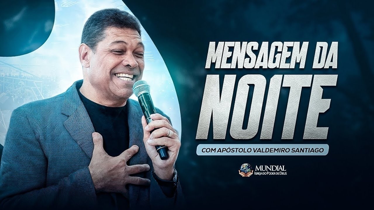 ORAÇÃO DA NOITE COM A MENSAGEM DA PROVA QUE NESSA OBRA ACONTECE OS MILAGRES DA BÍBLIA  - 16/03/26