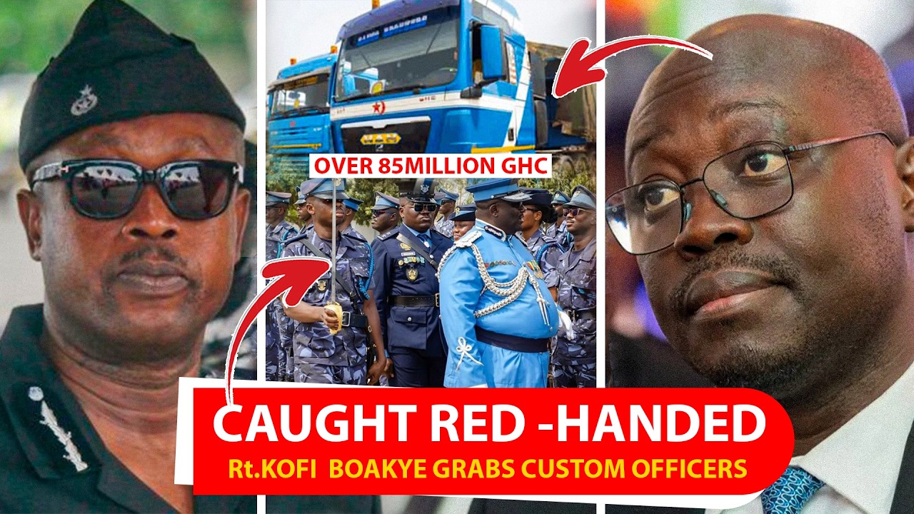IGP-Kofi Boakye Alongside Ato Forson Has Caught😲Custom Service On The Run of GHC85m