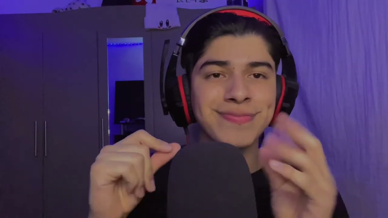 ASMR Toco tu carita | Spit Painting 😴