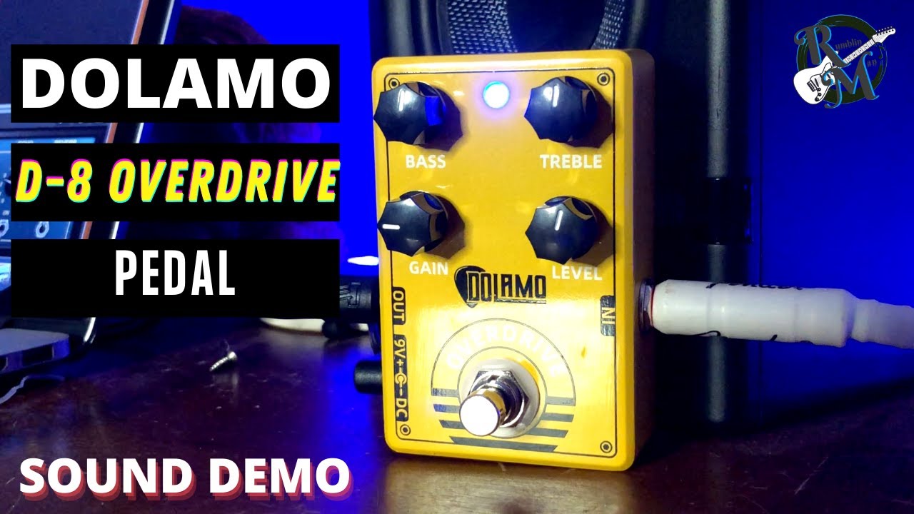 DOLAMO D-8 Overdrive Pedal // Sound Demo
