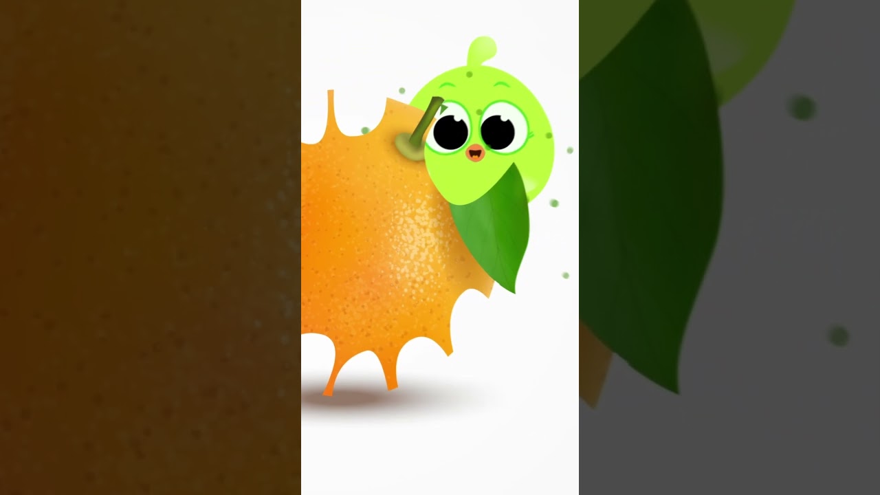 Orange Fun with Giligilis! 🍊  Playful Short Kids Songs 