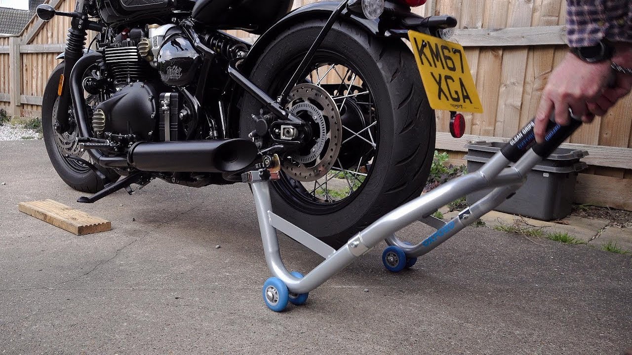 Triumph Bonneville Bobber/speedmaster, Workshop essentials, OXFORD Premium Paddock stand!