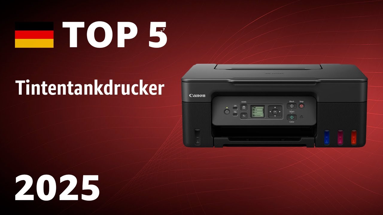 TOP—5. Beste Tintentankdrucker. Test & Vergleich 2025