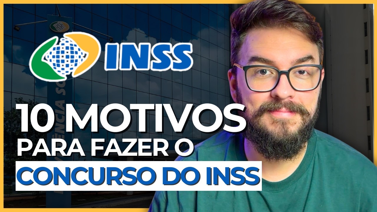 VALE A PENA ESTUDAR PARA O CONCURSO DO INSS 2026? | T&eacute;cnico do INSS
