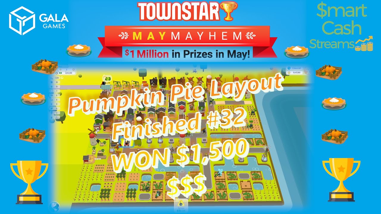 Town Star Pumpkin Pie | $250,000 in Prizes | Week 4 May Mayhem Gala Games Competition |