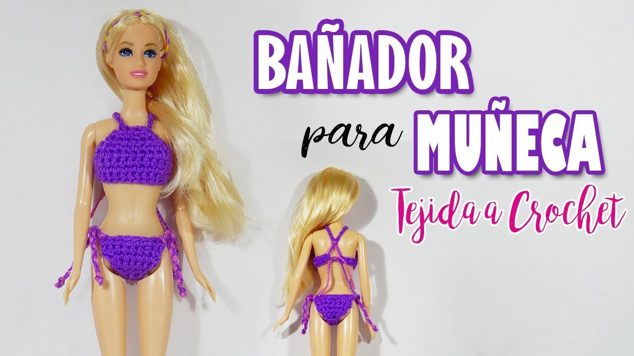 BAÑADOR o BIKINI Tejido a Crochet o Ganchillo  - Moda Crochet Maritza