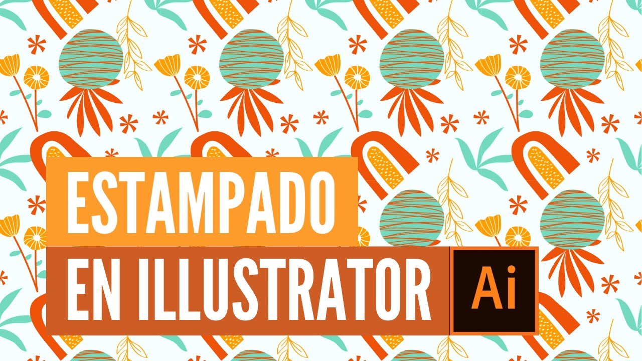 ESTAMPADO TEXTIL EN ILLUSTRATOR