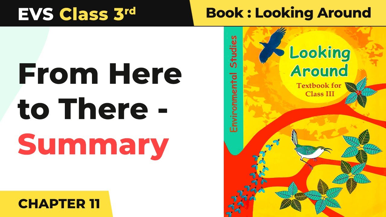Class 3 EVS Chapter 11 | From Here to There - Summary
