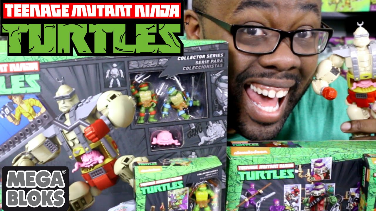 NINJA TURTLES Mega Bloks Collectors Series 1 - TMNT 80's HAUL