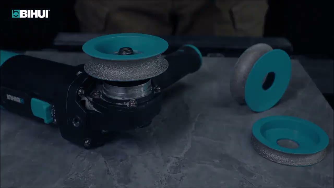 Freze diamantate pentru profilare granit, marmura, gresie BIHUI DGW (profil semicerc - bullnose)