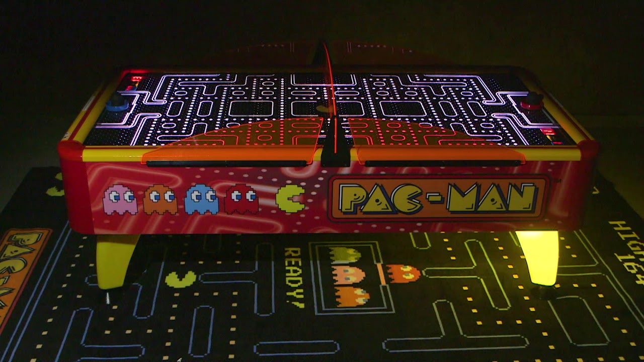 Pac-Man Home Air Hockey Table