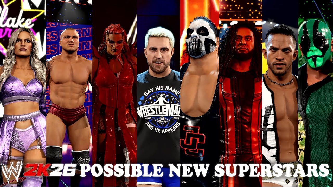 WWE 2K26 Possible New Superstar Additions ft. Blake Monroe, Joe Hendry, Talla Tonga & More || Pc Mod