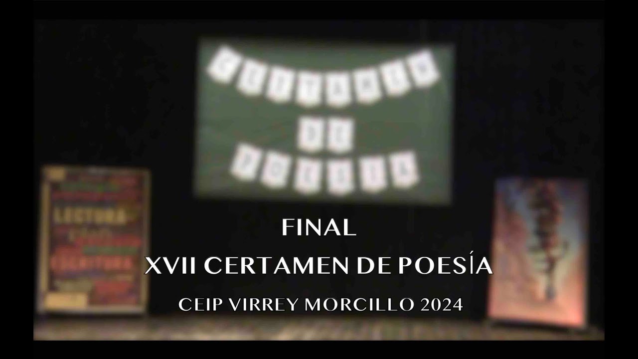 FINAL XVII CERTAMEN DE ECOPOESÍA -CEIP Virrey Morcillo 2024