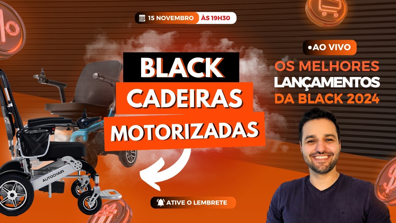 Black Cadeiras Motorizadas 2024