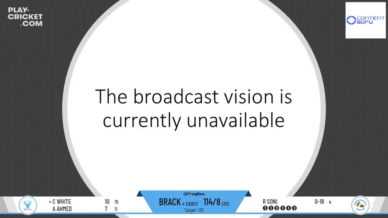 Bracknell Midweek CL - Division 2 - Bracknell CC Midweek XI v Emmbrook and Bearwood CC The Bears