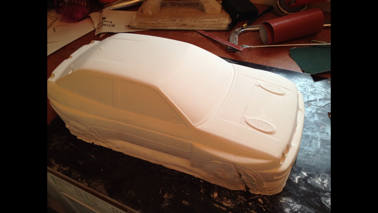 Vacuum Forming RC Body - Making The Mould