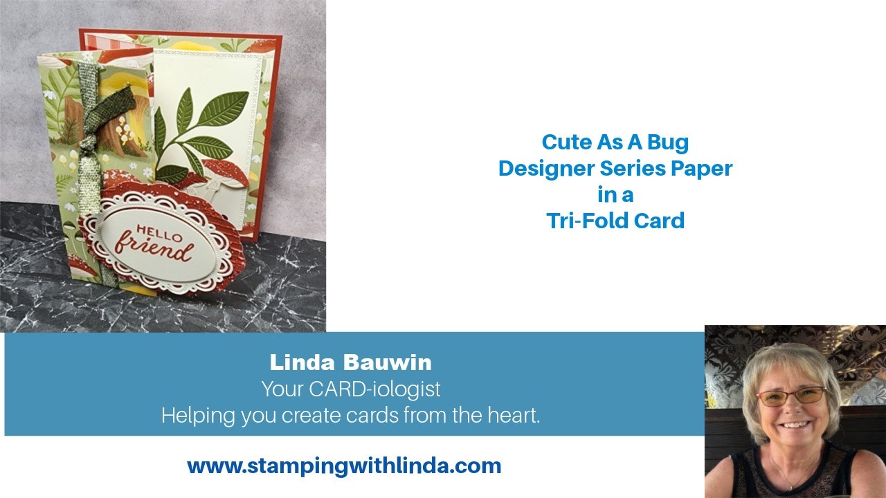 Трехстворчатая открытка «Милый, как жучок»