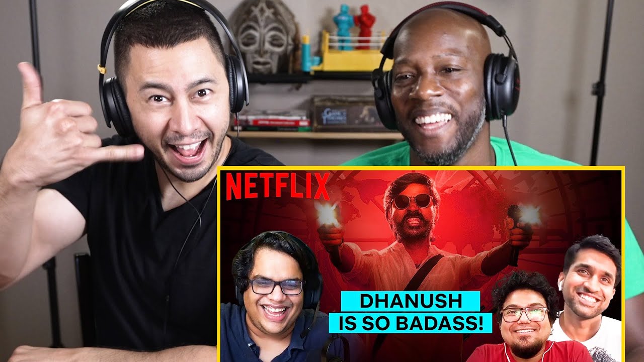 TANMAY BHAT Reacts to Jagame Thandhiram Trailer ft. ARAVIND SA & VINEETH 