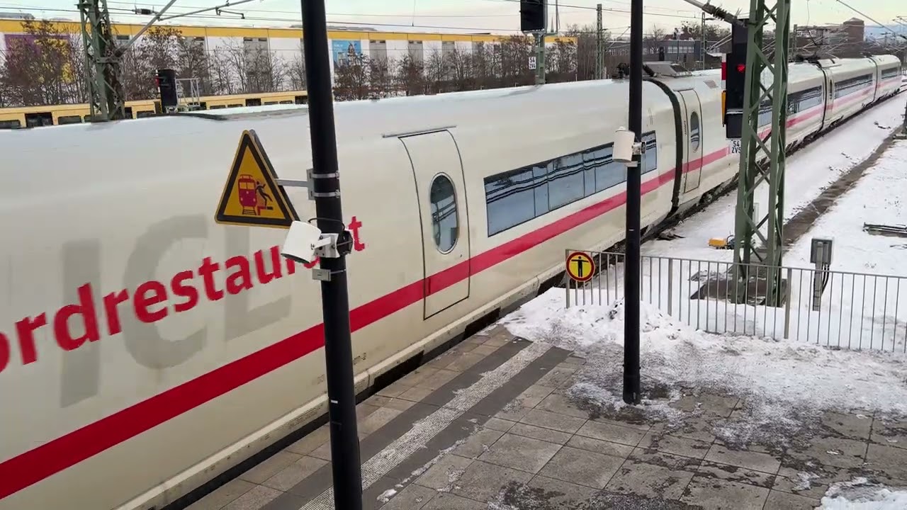 Ankunft ICE 1005 Berlin Gesundbrunnen-Nürnberg Hbf