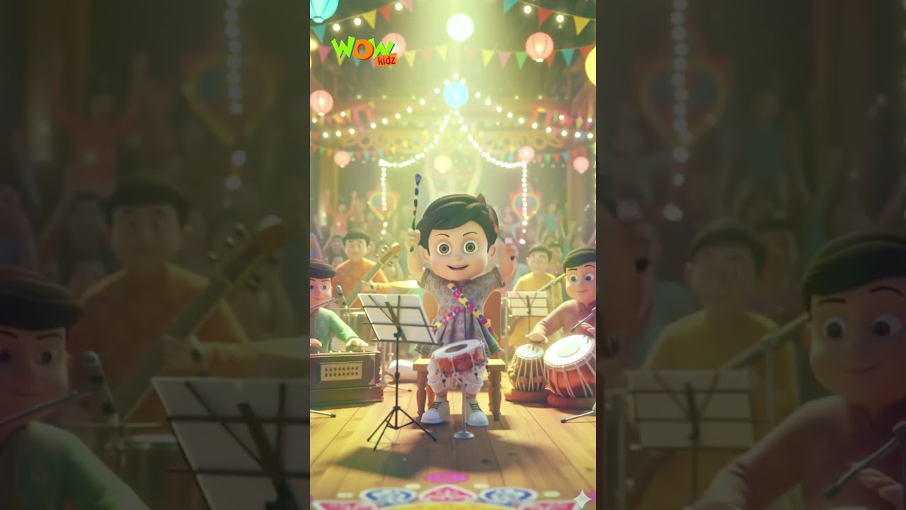 Vir The DJ! Grey Garba Night 🎶 | Navratri Day 6 | Vir The Robot Boy & Divine Beats! 