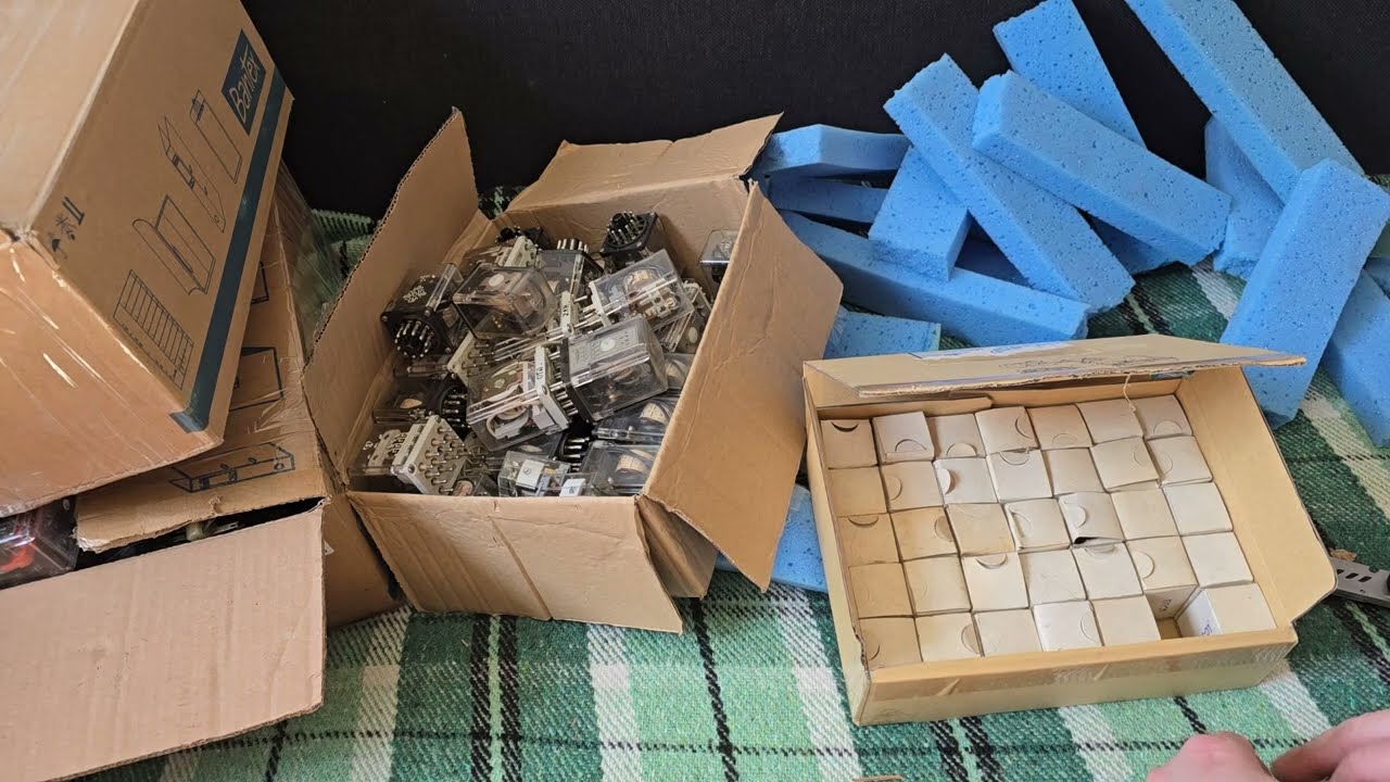 Mega paczka od widza, przekaźniki kolejowe oraz lampy nixie!!