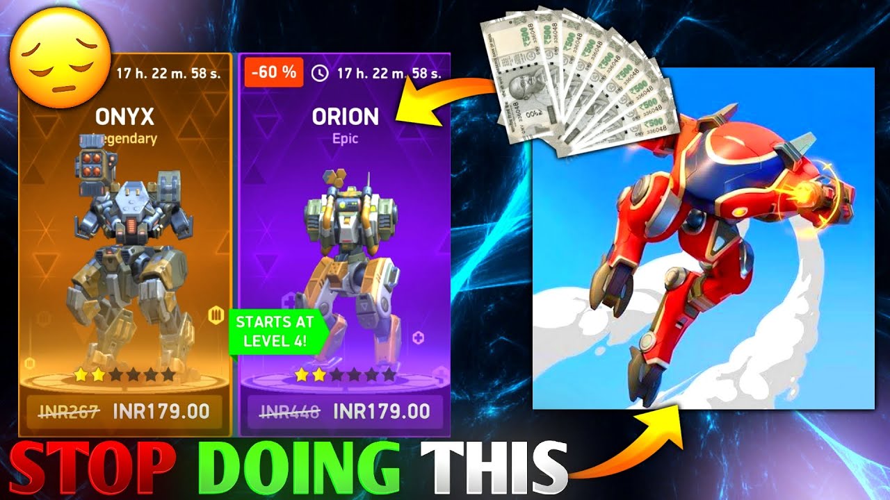 🔴STOP WASTING MONEY IN MECH ARENA 🙁🙁 || DON'T GET MANIPULATED 😞 ||