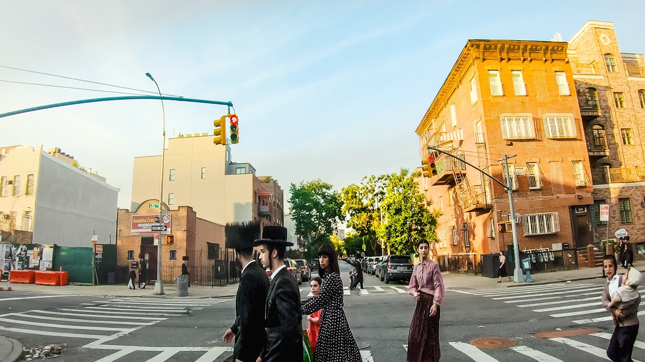 Driving In New York City 4K🗽Exploring Brooklyn Jewish Neighborhood