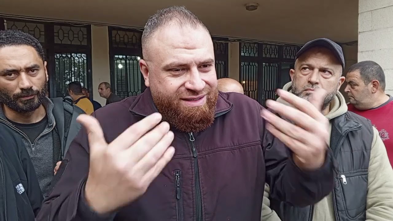 اعتصام شرطة البلدية صيدا 