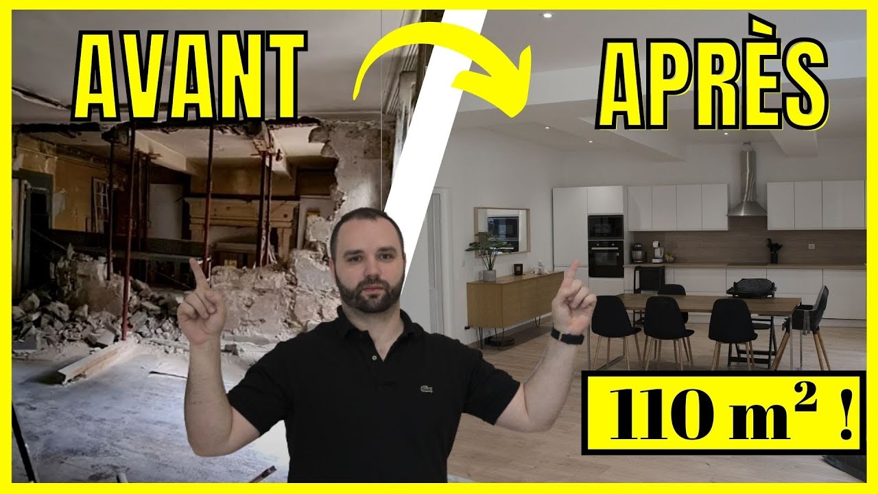 [Avant/Après] Résidence principale : Rez-de-chaussée terminé !