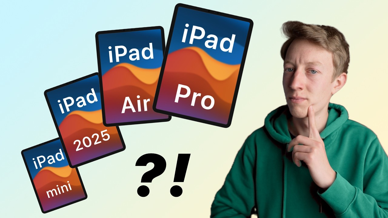 iPad Kaufberatung 2025: diese Modelle lohnen sich wirklich!