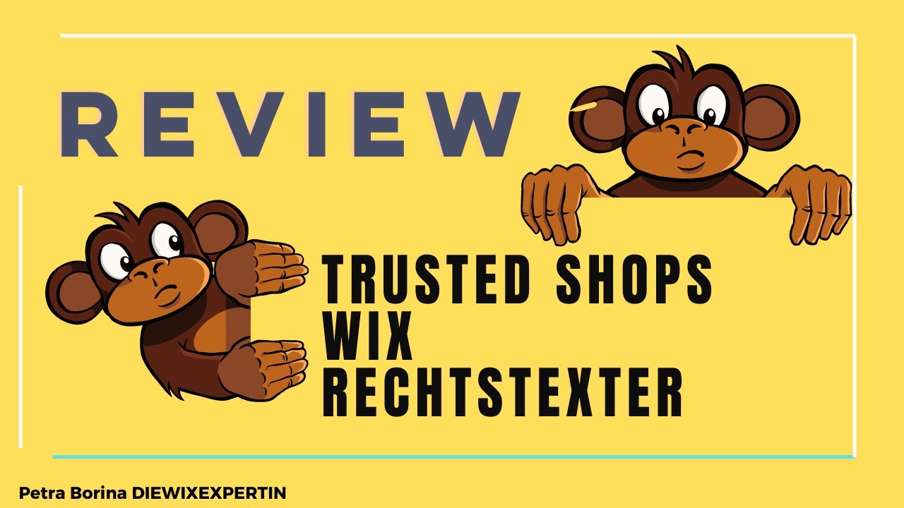 WIX trusted shops Rechtstexte integration review
