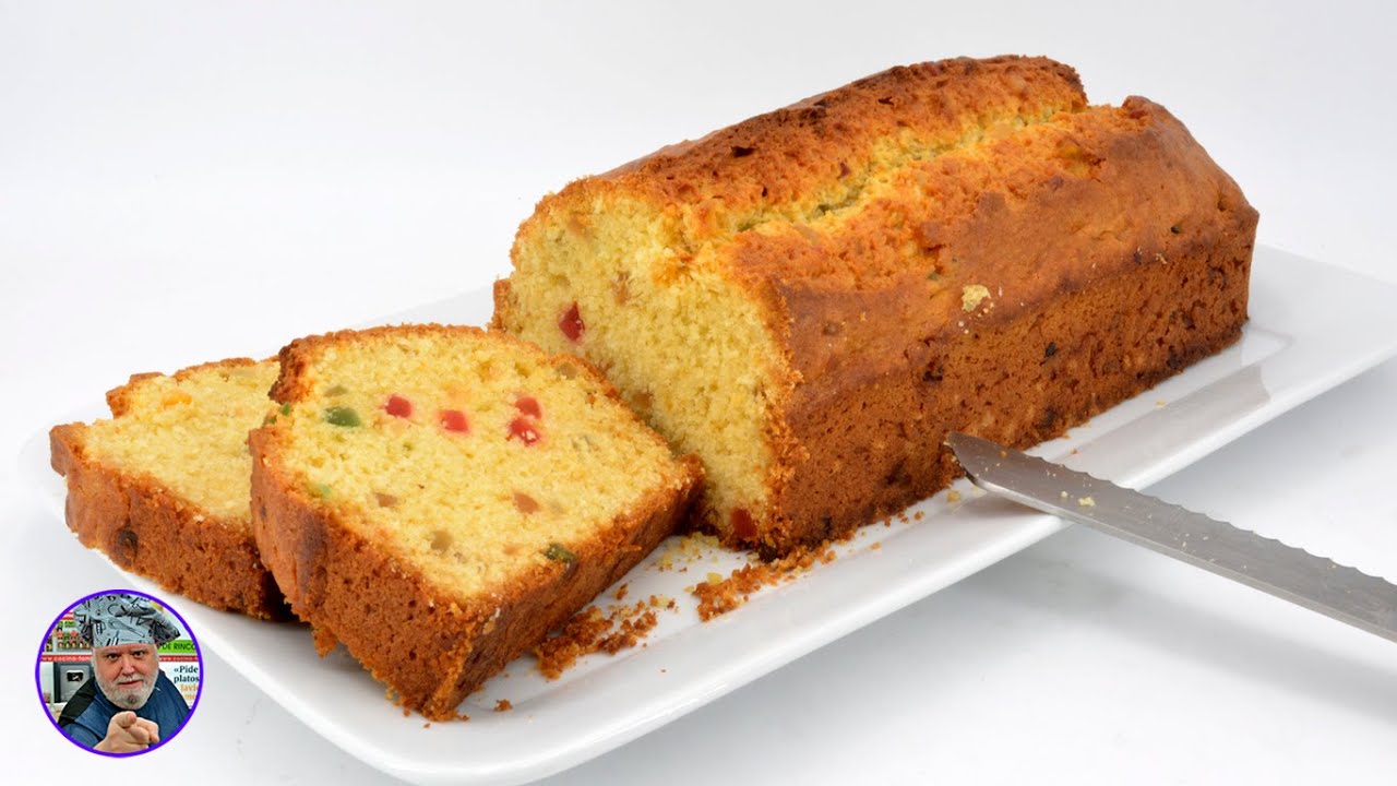 Receta de Plum Cake al estilo inglés - plum cake javier romero