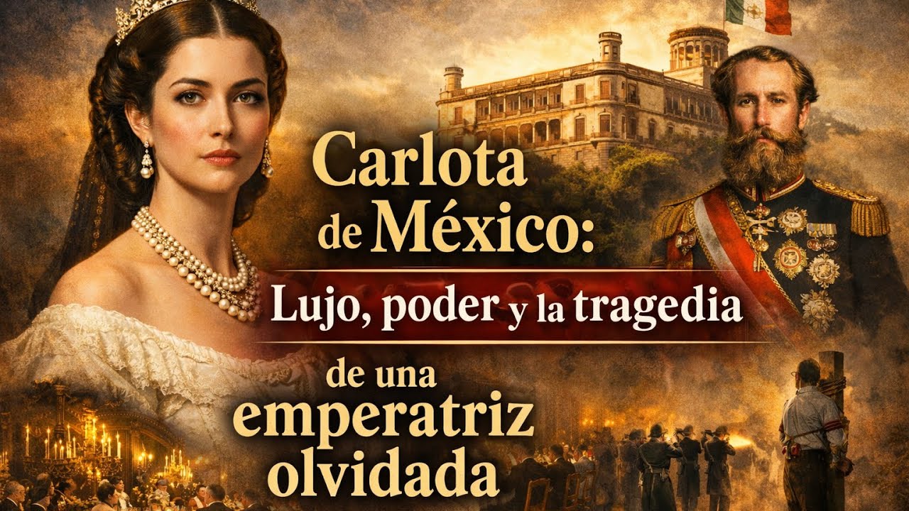 Carlota de México: lujo, poder y la tragedia de una emperatriz olvidada