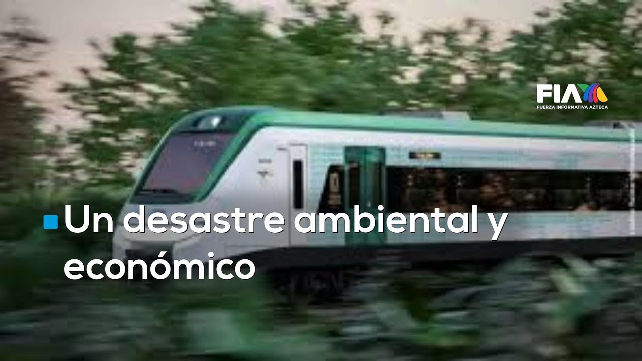El Tren Maya una obra que provoca un desastre ambiental y económico