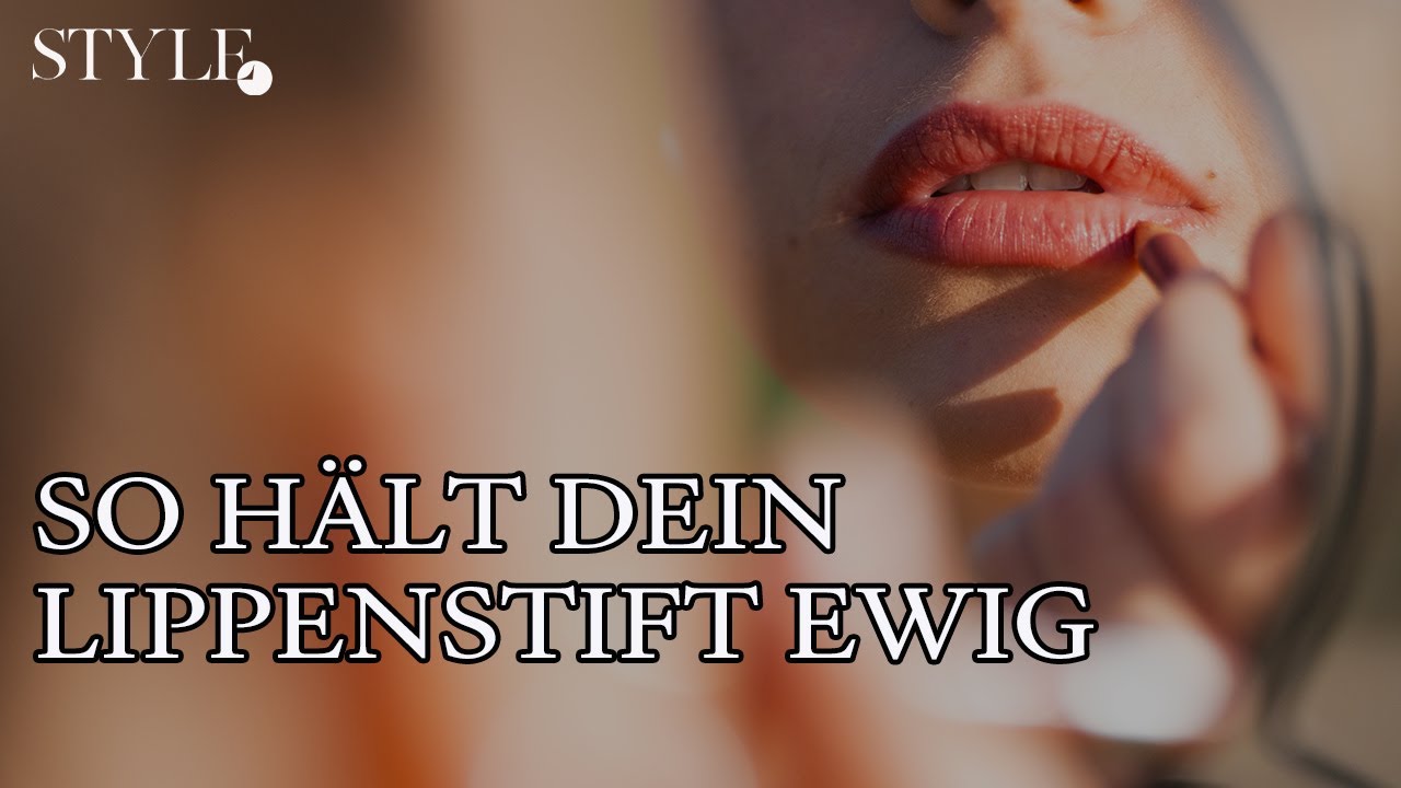 Beauty-Hack: So hält der Lippenstift den ganzen Tag