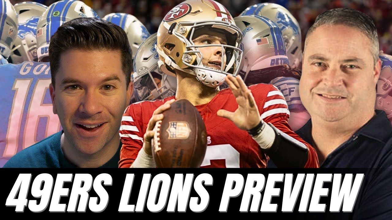 49ers vs Lions Preview with Larry Krueger | Live at Levi's Stadium