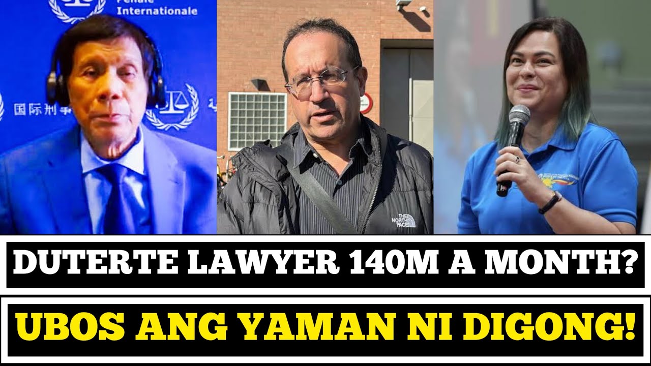 ABOGADO ni Digong ₱140 Million a month ang bayad? Mamumulubi si Digong!
