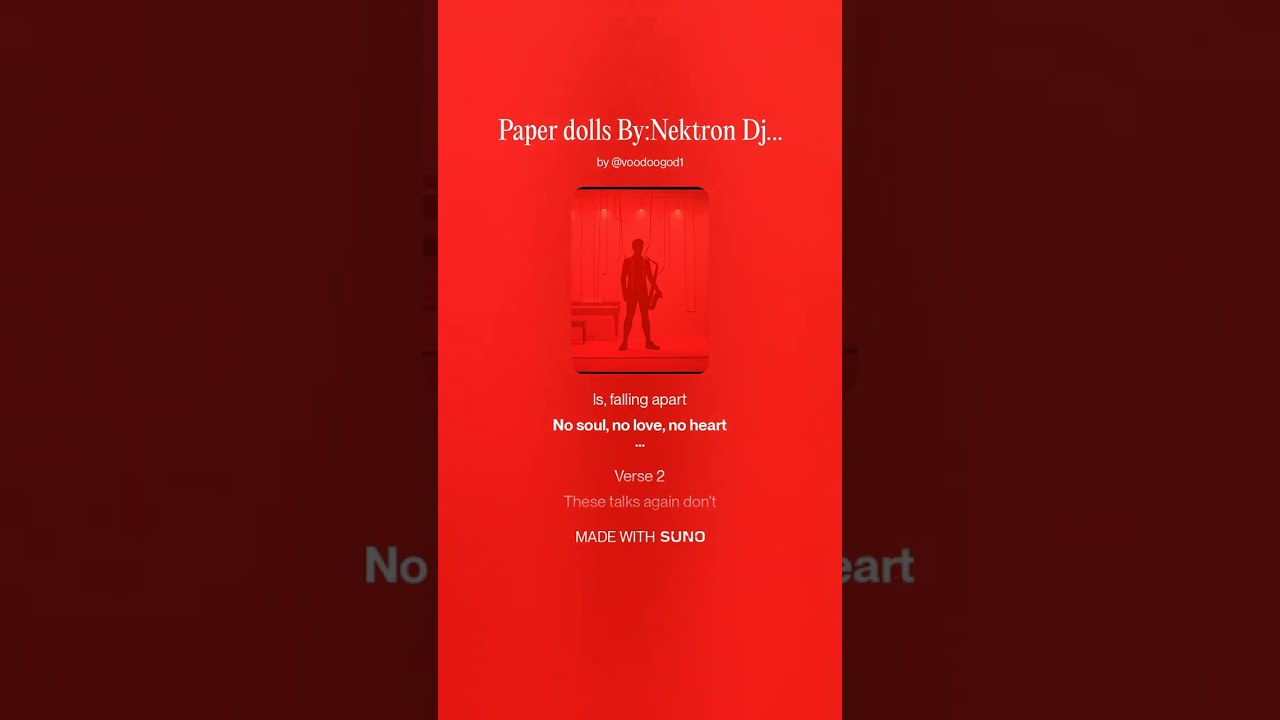 Paper dolls By Nektron Dj DigiDaV House ReDuX