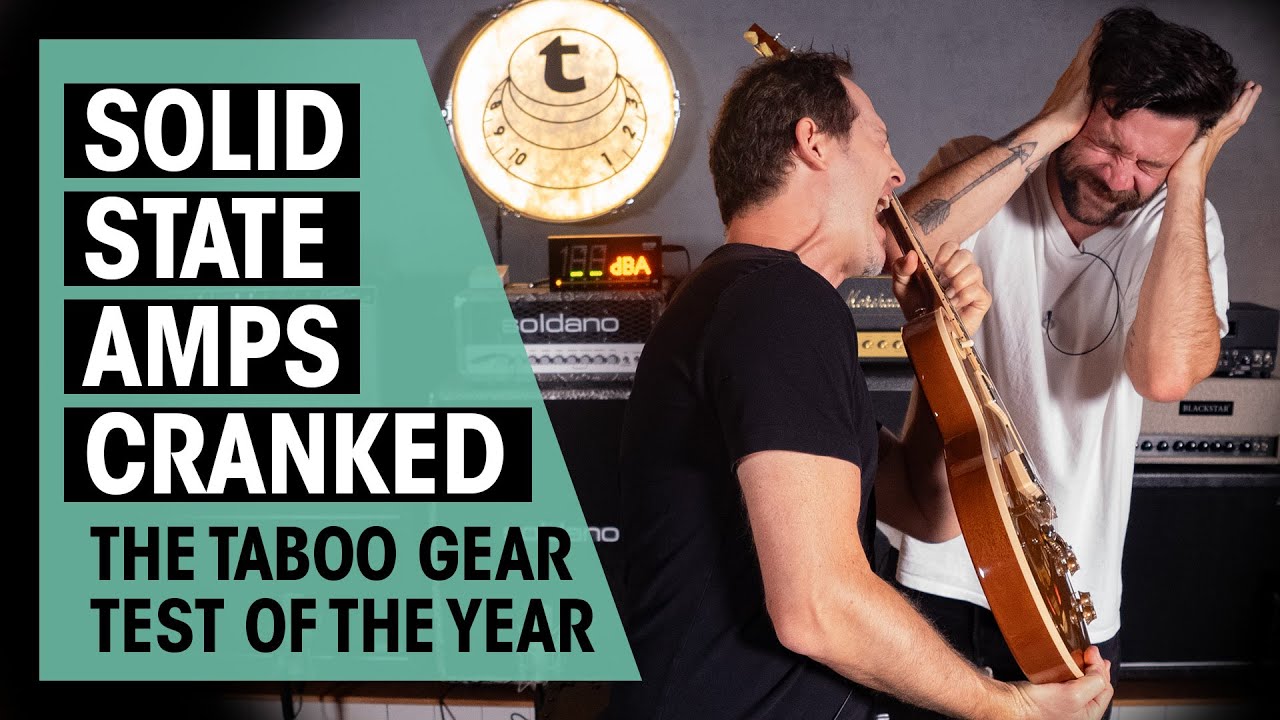 We cranked three solid state amps... | Thomann