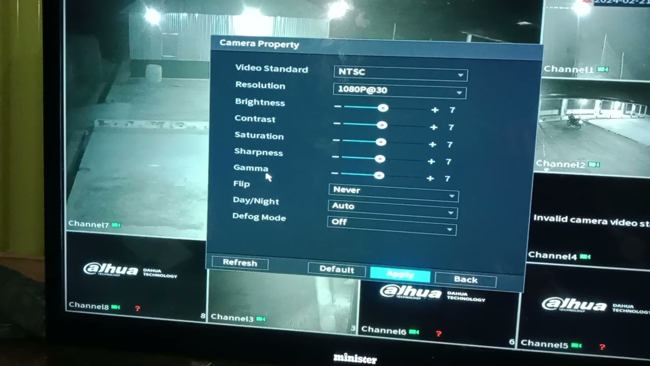 Invalid Camera Video Standard Problem Solution