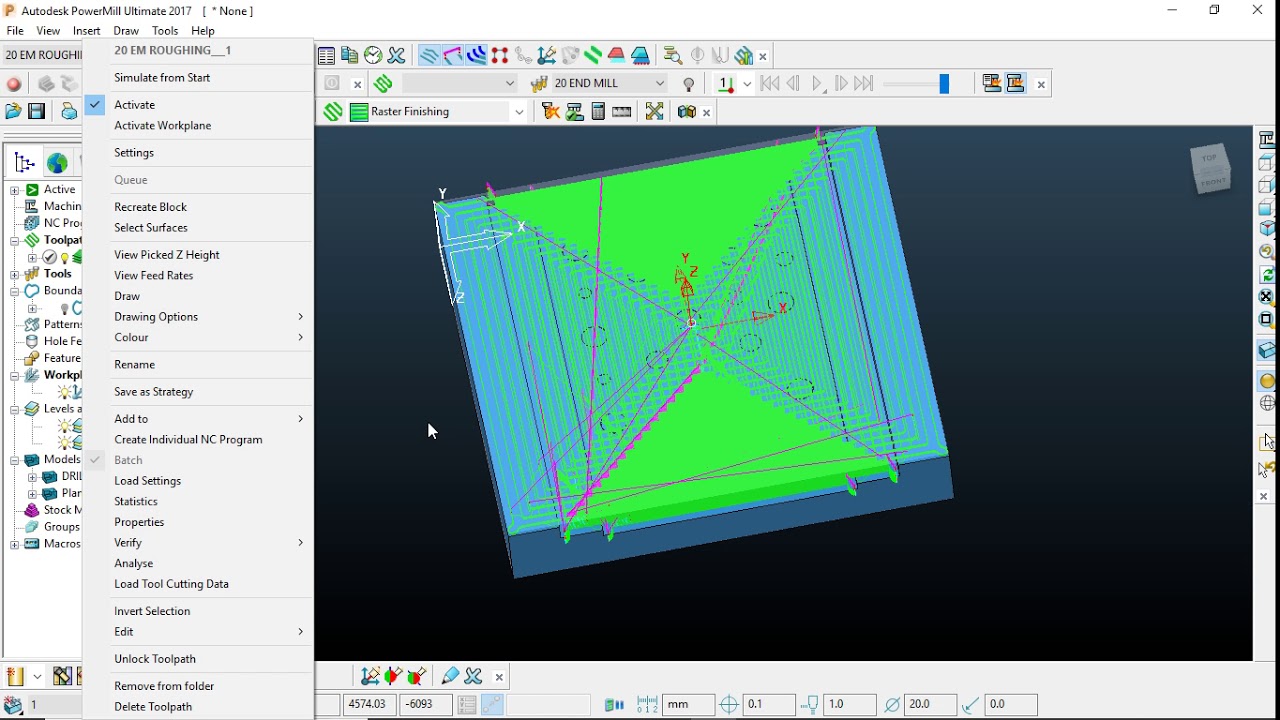 AUTODESK POWERMILL DRILLING