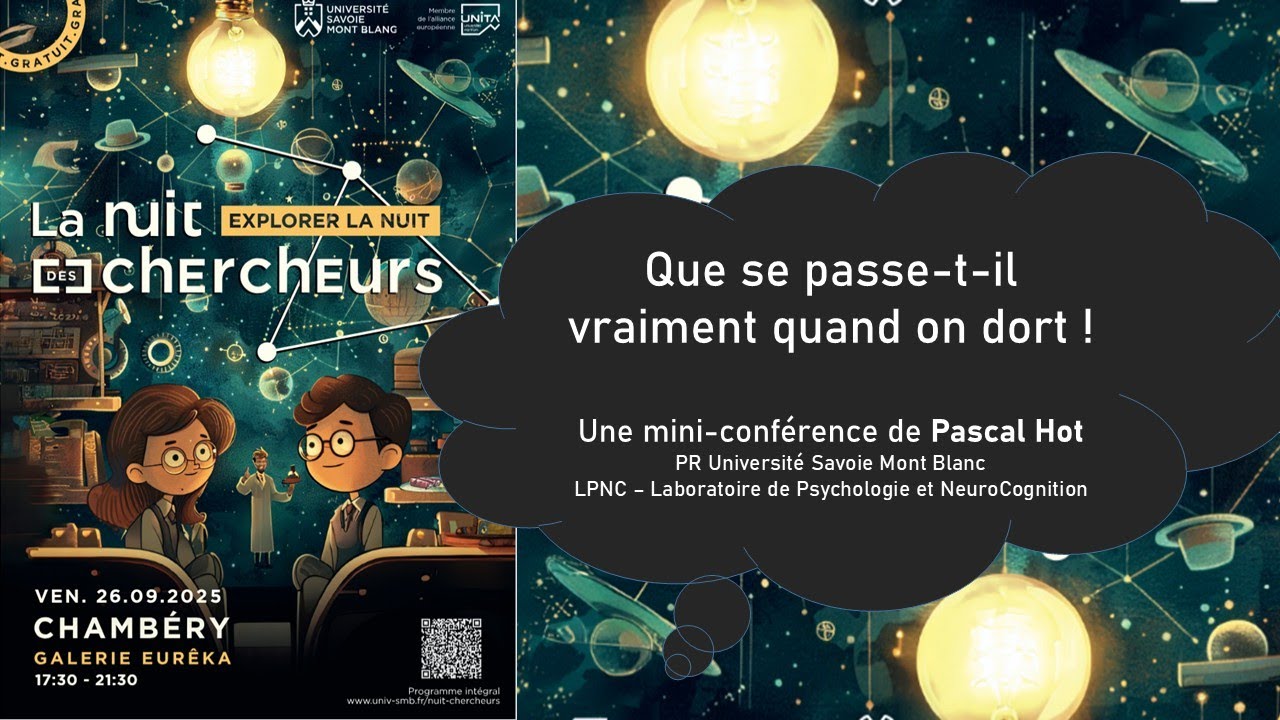 Rêves et réalités : que se passe-t-il quand on dort