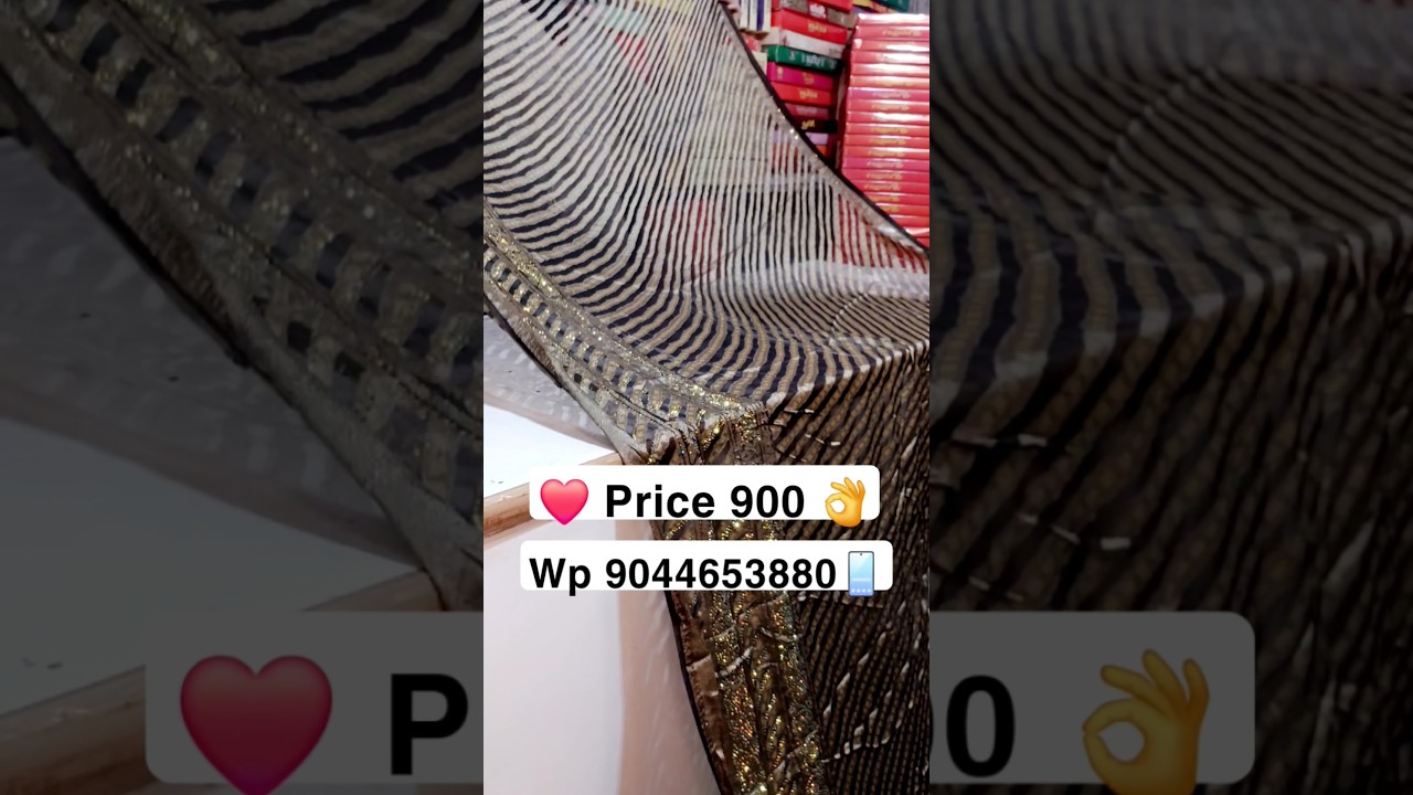 🔥New Design Saree Shorts 💖Saurabh Sarees New Designs💃9044653880📱