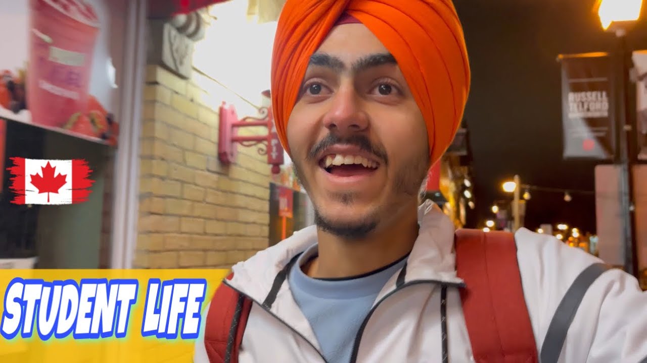 My daily College routine in Canada | Evening lecture at Algoma University Brampton