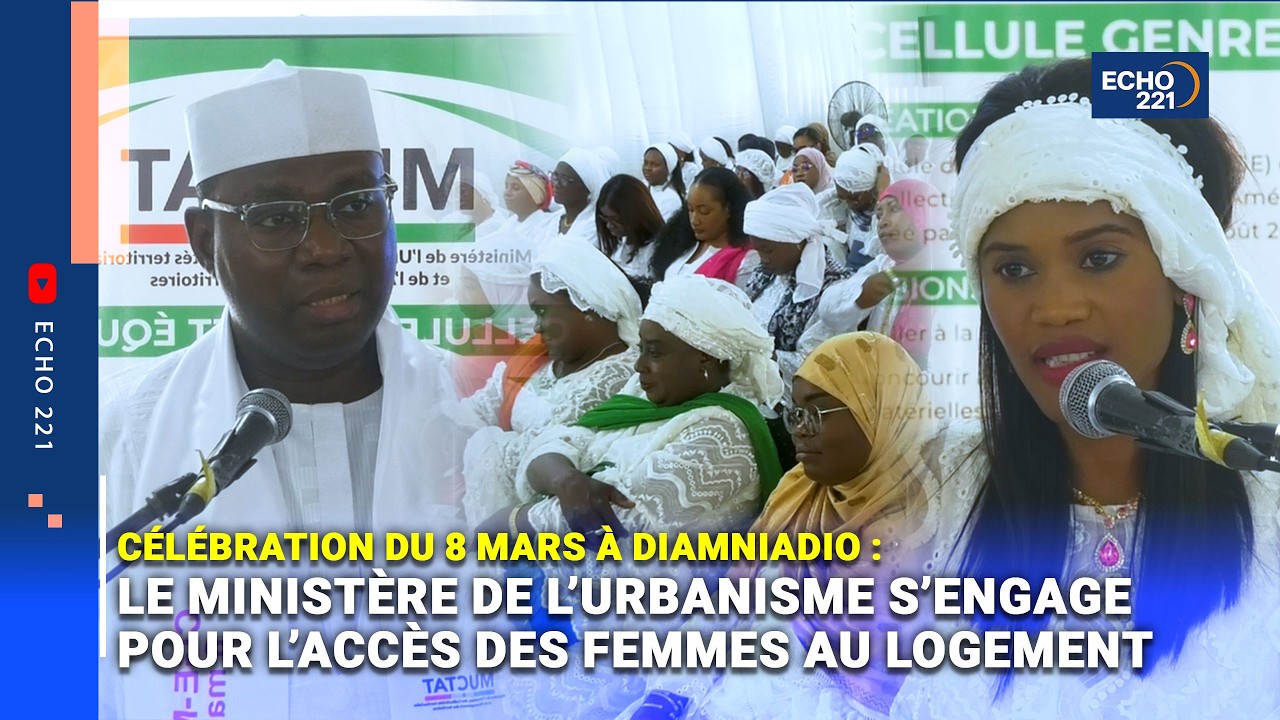 8 mars: La Cellule Genre du ministère de l’Urbanisme mobilisée pour les droits des femmes ● 𝗘𝗰𝗵𝗼 𝟮𝟮𝟭