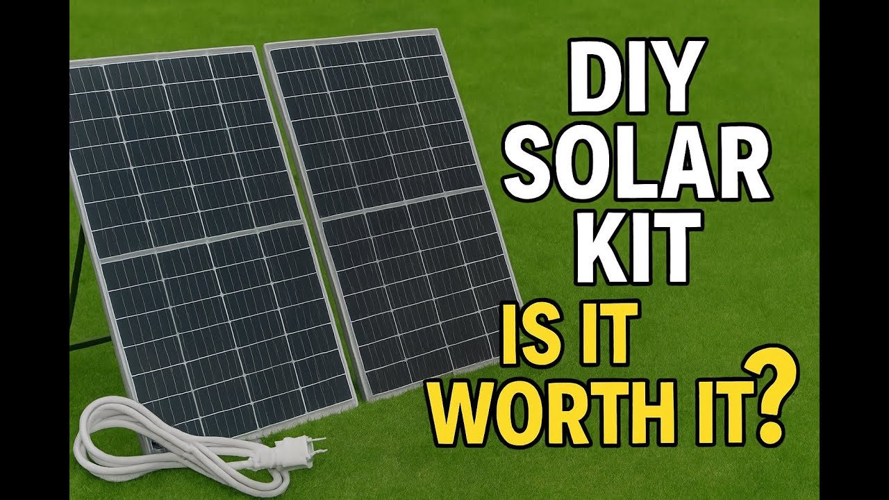 Plug in solar kit - How easy are they to install and is it worth it?