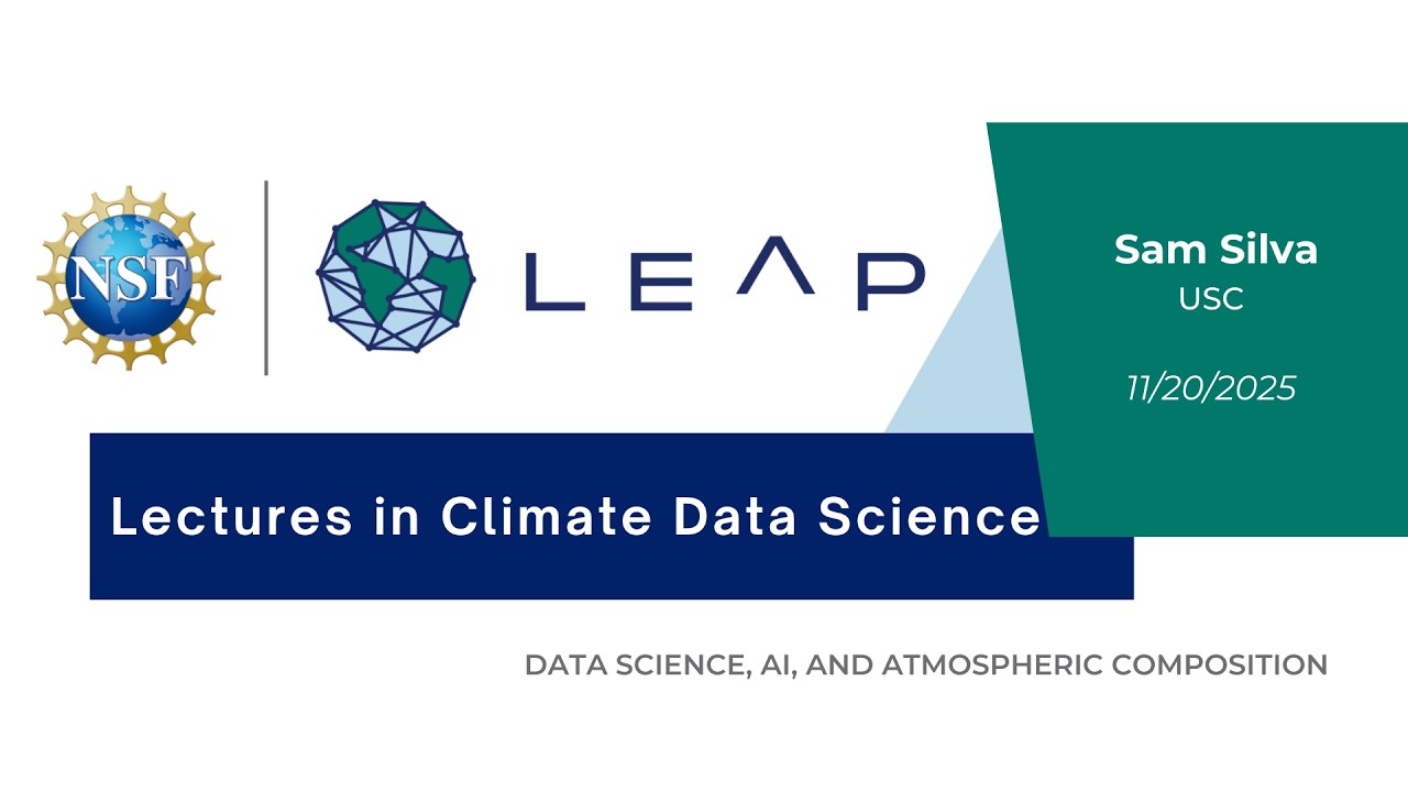 Data Science, AI, and Atmospheric Composition